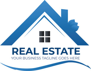 Real estate logo design