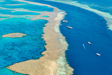 Fototapeta na wymiar Whitsunday Islands. Great Barrier Reef. Queensland. Australia