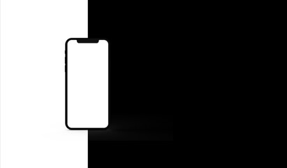 new cell phone with white screen