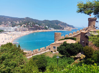 Tossa de Mar, Costa Brava, Spain