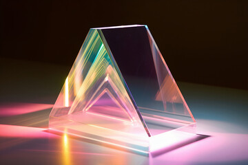 Prism's Dance of Rainbow Refractions, Generative AI