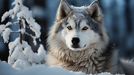 Fototapeta premium Siberian Husky