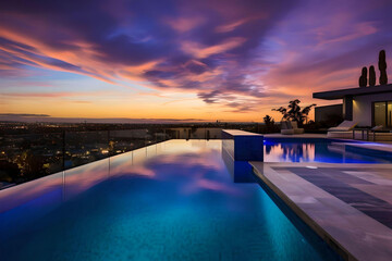 Immerse yourself in 'Liquid Horizons', a captivating series showcasing the seamless blend of water and sky through stunning Infinity Edge Swimming Pool designs.