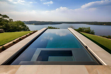 Immerse yourself in 'Liquid Horizons', a captivating series showcasing the seamless blend of water and sky through stunning Infinity Edge Swimming Pool designs.