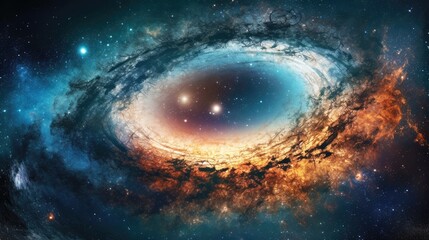 galaxy with a black hole