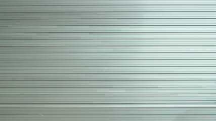 Metal shutter door surface