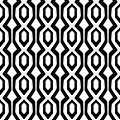seamless geometric pattern. repeating black and white stripes. repeating editable shapes