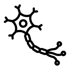 neuron line icon