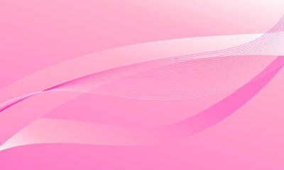 abstract pink violet purple lines wave curve with soft gradient graphic background