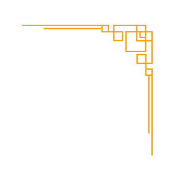art deco corner