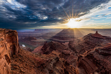 Sunset over Canyonlands
