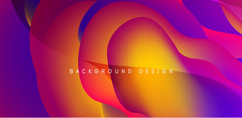 Fluid waves abstract background for covers, templates, flyers, placards, brochures, banners