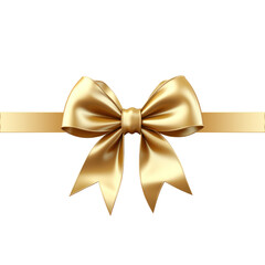 gold bow ribbon golden gift bow