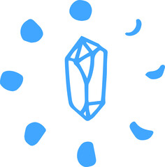 diamond and moon element