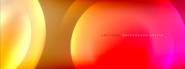 Color gradient shadows and light effects background. Lens flares and circles design. Trendy simple fluid color gradient abstract background with dynamic straight shadow line effect