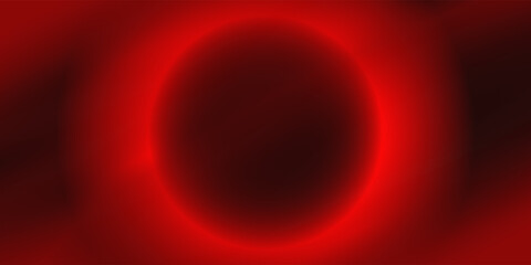 Bright red studio space backdrop, product display with copy space to showcase your content designs