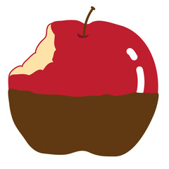 The chocolate covered apple 