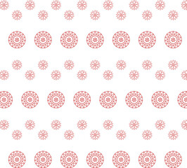 Digital png illustration of red pattern on transparent background