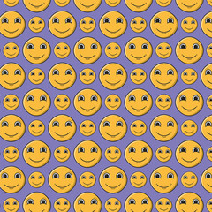 Digital png illustration of orange repeated pattern on purple background