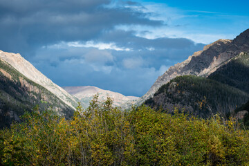 landscape in the mountains