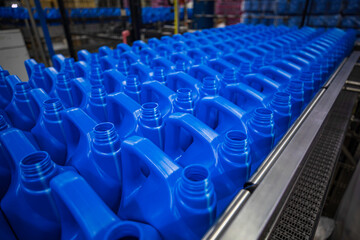 Naklejka premium The oil is dispensed in the gallon at a lubricant