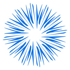 Fototapeta premium Blue color ethnic mandala patern design illustration. Perfect for logos, icons, stickers, tattoos, design elements for websites, advertisements and more. 
