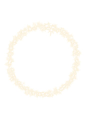 Gold Star Sparkle Glitters Decorative Frame