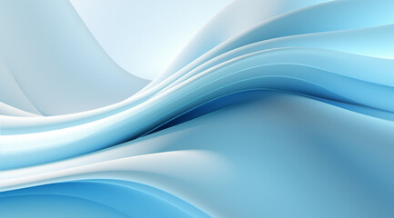 Obraz premium 3D Abstract Light Blue Background