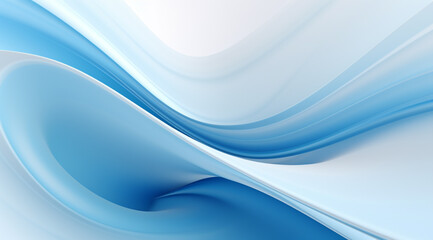 Obraz premium 3D Abstract Light Blue Background