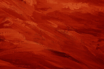 Abstract acrylic painted background. Hand drawn aqua colors abstract painting. red, black, white background made with rough brush strokes.