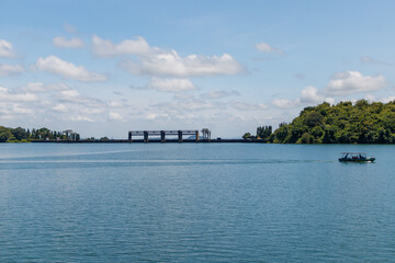 Badra dam in Karnataka, India