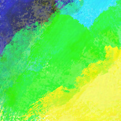 Abstract colorful oil, acrylic paint on canvas texture. Hand drawn brush stroke, oil color paintings background. Modern art painting with yellow gold metallic color. Contemporary art for background