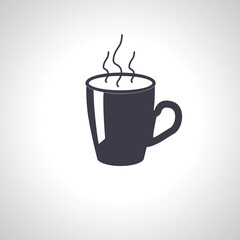 Cup of coffee icon. Cup of hot drink icon