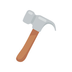 Hammer icon. Hiking gear for camping activities to relax on vacation