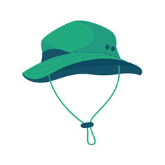 Hiking hat for protection from the sun and rain of the hikers. camping activity ideas