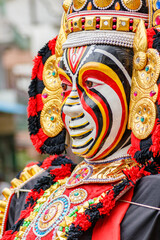 Procession of Ganesha Chaturthi festival in India