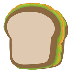 sandwich cartoon