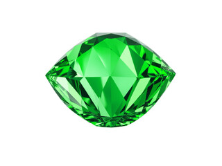 green diamond on transparent PNG
