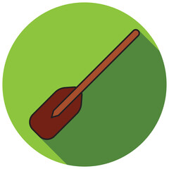 paddle icon vector