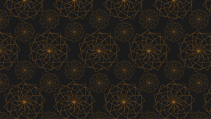 Batik Pattern Design Template