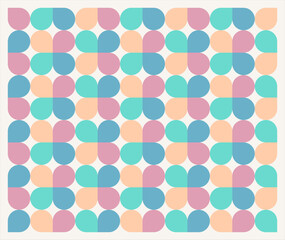 Retro Abstract Shapes for branding design packaging or print design