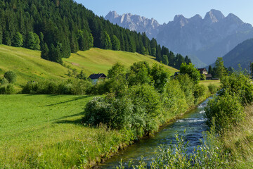Das Salzkammergut in Österreich