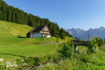 Sommerzeit im Salzkammergut in Österreich