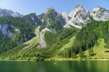 Sommerzeit im Salzkammergut in &Ouml;sterreich