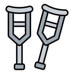 Crutches Icon