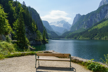 Sommerzeit im Salzkammergut in Österreich