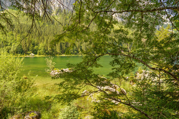 Sommerzeit im Salzkammergut in Österreich