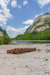 Naklejka premium Sommerzeit im Salzkammergut in Österreich