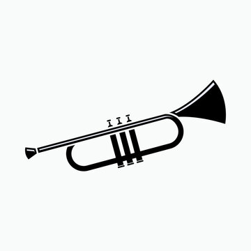 recommend clip art: Trumpet Icon. Music Instrument, Bugle Symbol - Vector. 