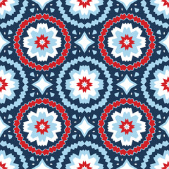 American patriotic eastern style geometric pattern - 626491148